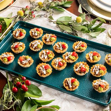 Tiny Taco Beef Tarts