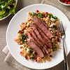 Pomegranate Steak with Quinoa