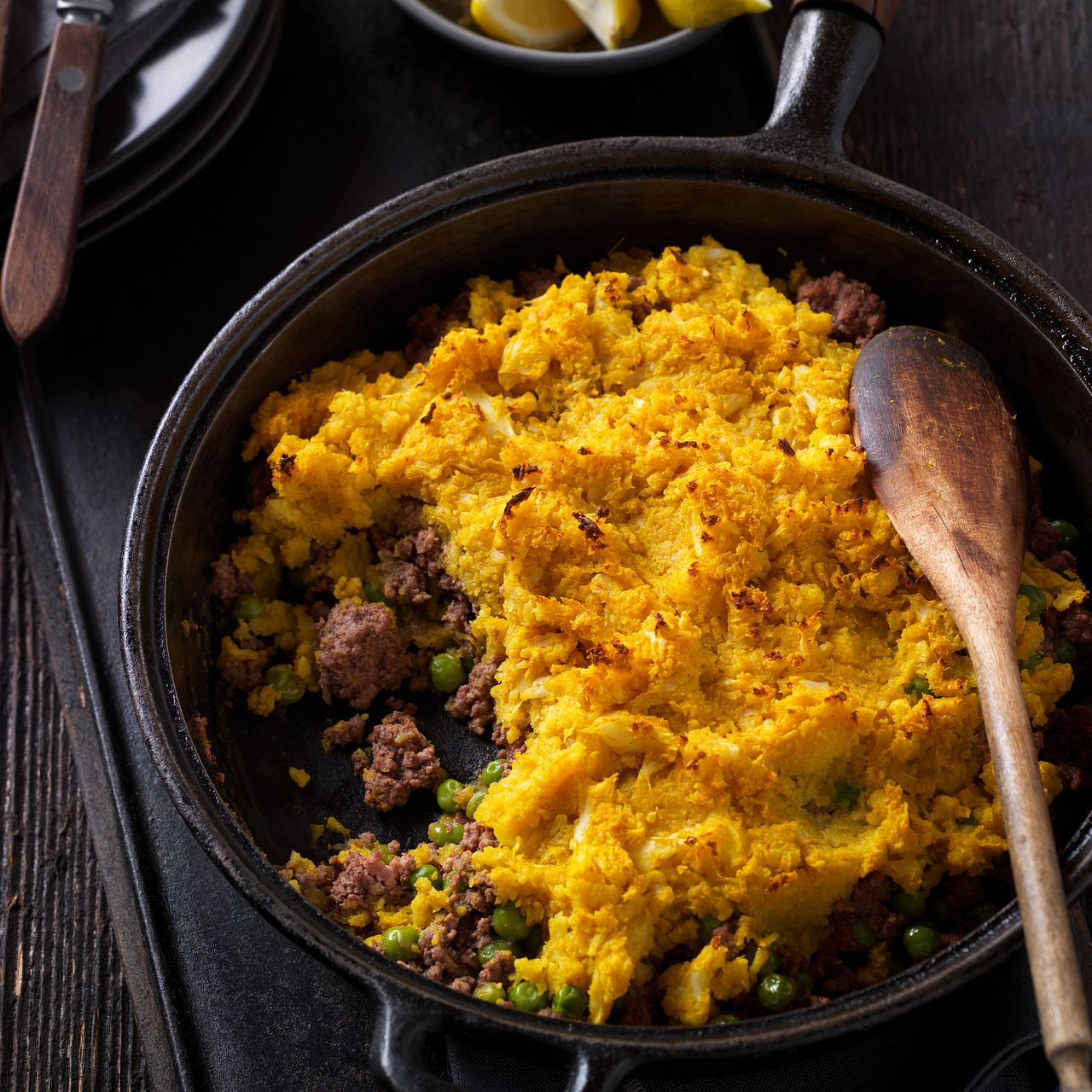 Indian Beef Shepherd's Pie