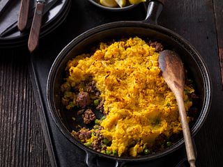 Indian Beef Shepherd's Pie