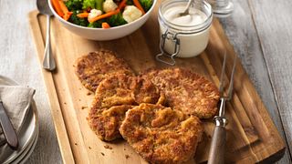 Country Fried Beef Steaks with Spicy Blue Cheese Sauce