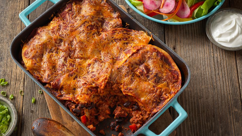 Spicy Mexican Beef Bake