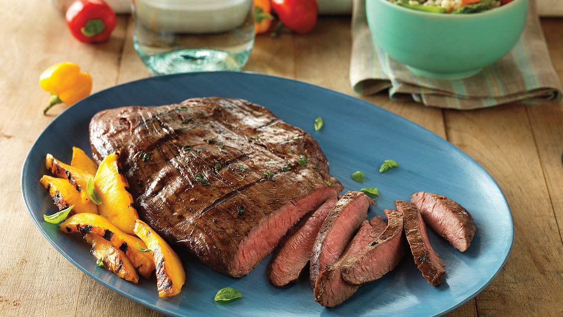 Grilled Flank Steak with Dry Rub - A Cedar Spoon