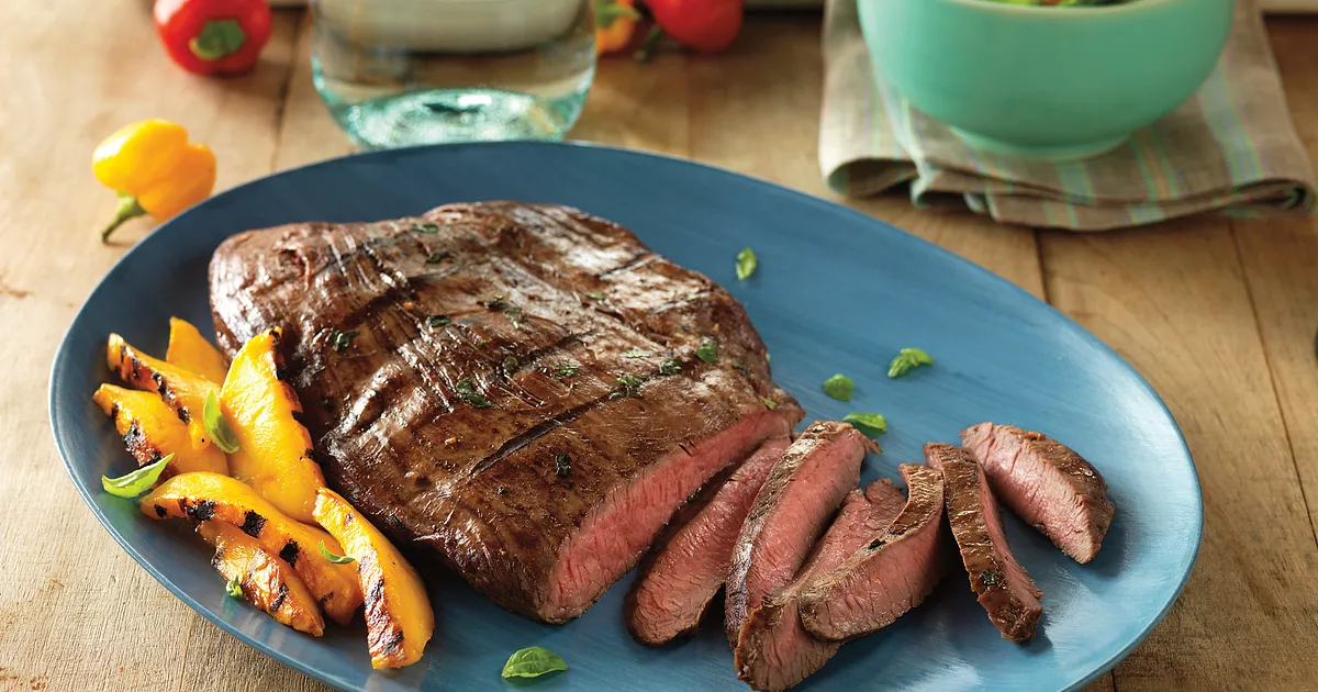 Balsamic Marinated Flank Steak | Beef Loving Texans | Beef Loving Texans is your one-stop informatio