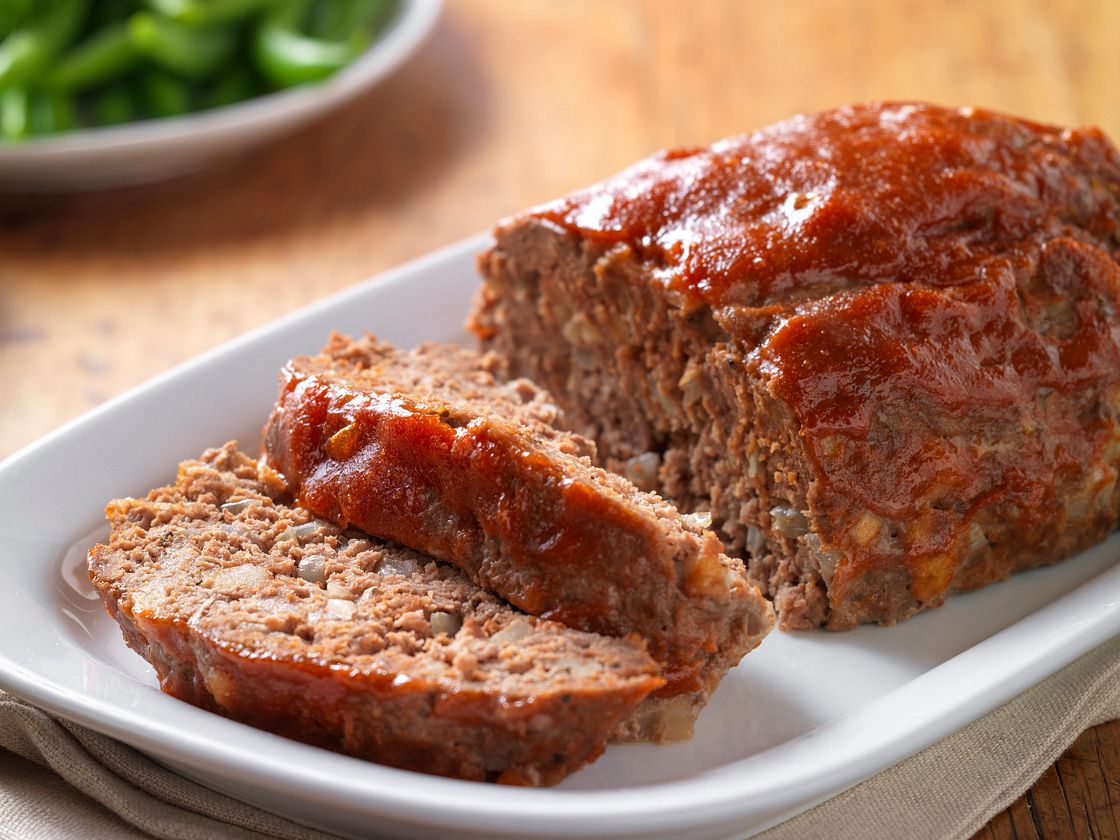 Classic Beef Meatloaf,Sausage Gravy
