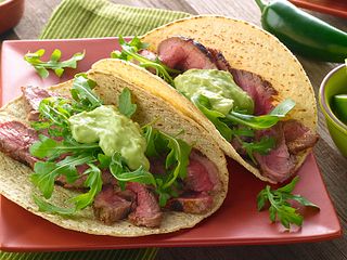 Tacos with Jalapeno Cream