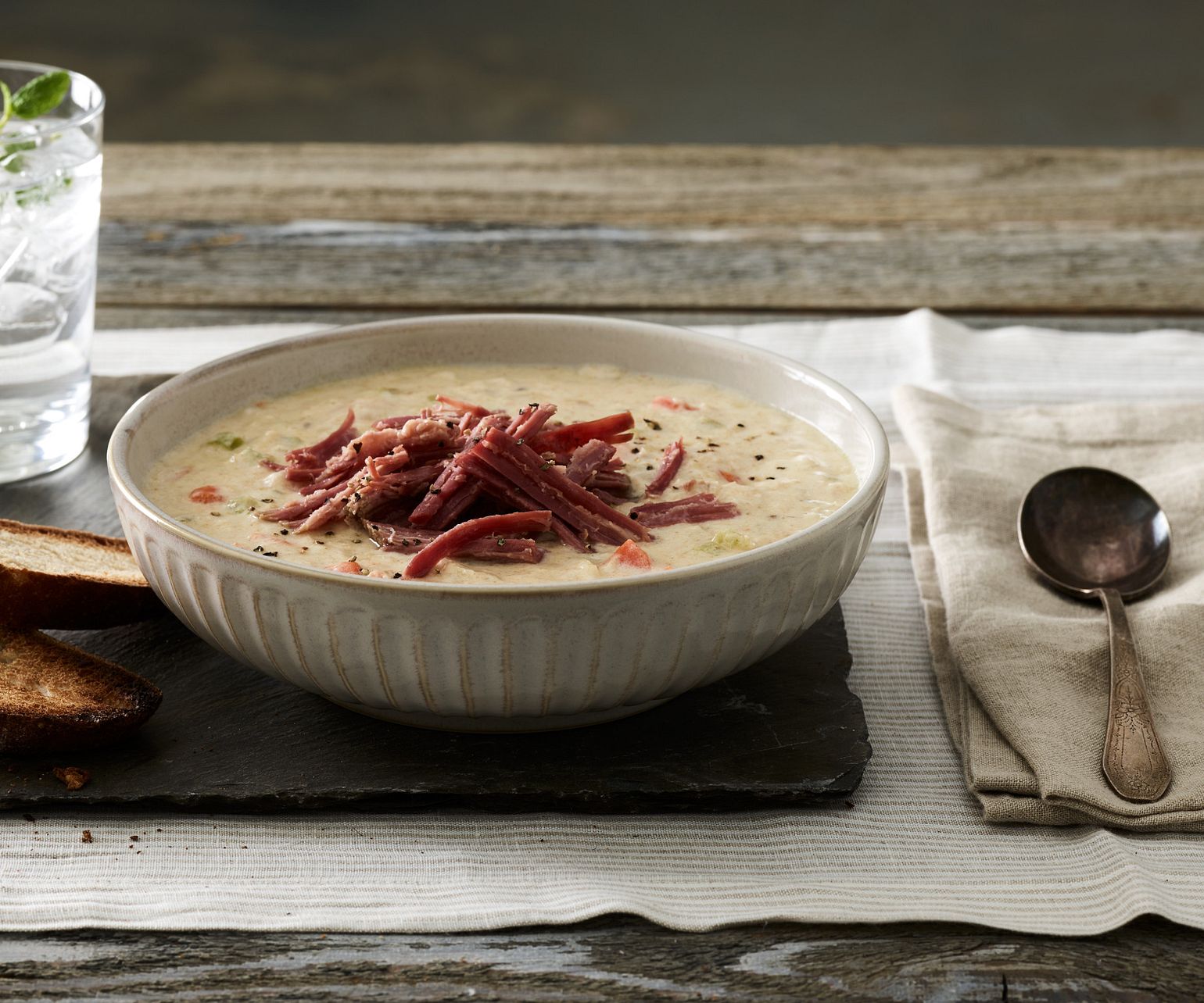 Corned Beef Reuben Soup