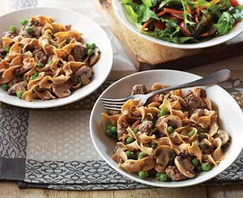 One-Dish Beef Stroganoff