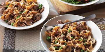 One-Dish Beef Stroganoff