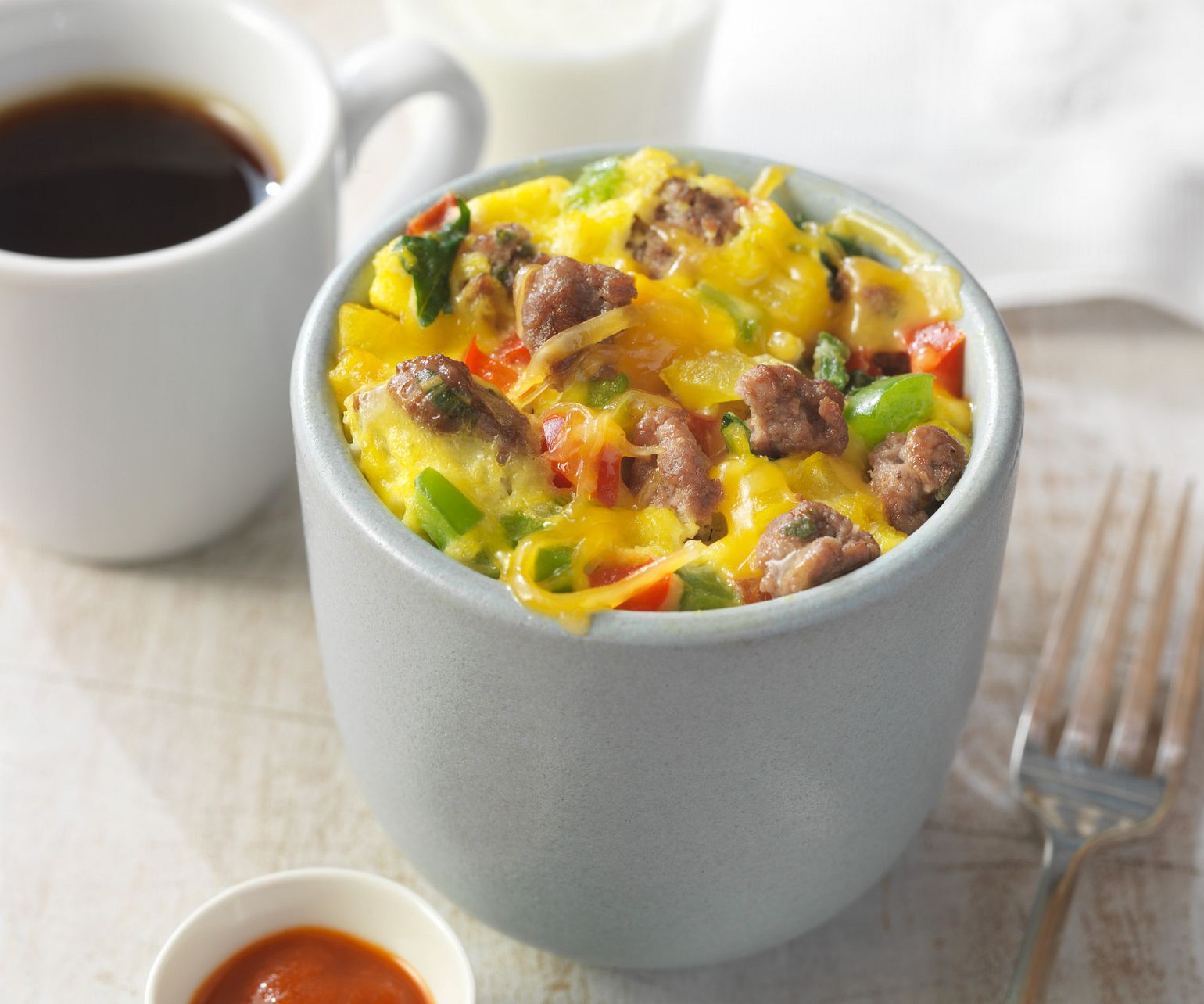 Beef and Egg Breakfast Mugs