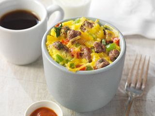 Beef and Egg Breakfast Mugs