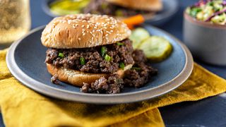 Mongolian Beef Sloppy Joes