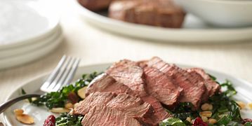 Beef Filets with Ancient Grain & Kale Salad