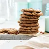 Peanut Butter, Chocolate-Hazelnut and Chocolate Chip Beef Jerky Cookies