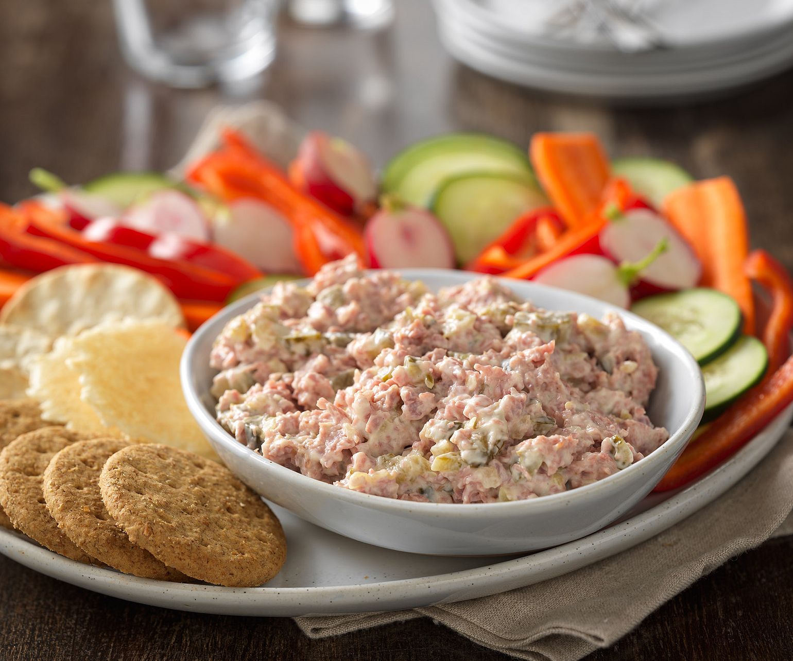 Corned Beef and Pickle Dip