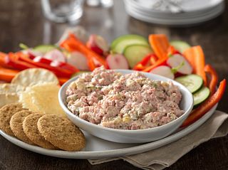 Corned Beef and Pickle Dip