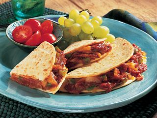BBQ Beef & Cheese Quesadillas