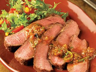Chipotle Salsa Steak