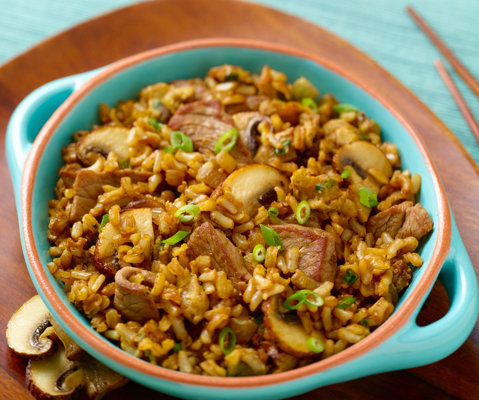 Steppin’ Up Beef Fried Rice