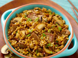 Steppin' Up Beef Fried Rice