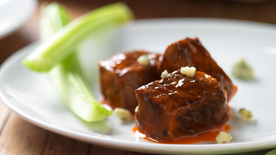 Buffalo Style Beef Bites