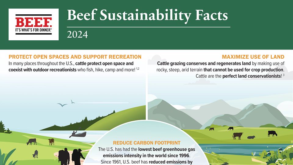 Beef Sustainability Facts