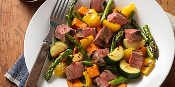 Grilled Steak & Vegetable Salad