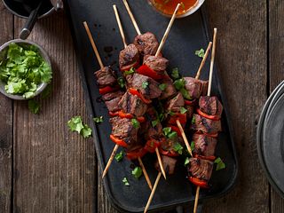 Spicy Portuguese Beef Steak Kabobs