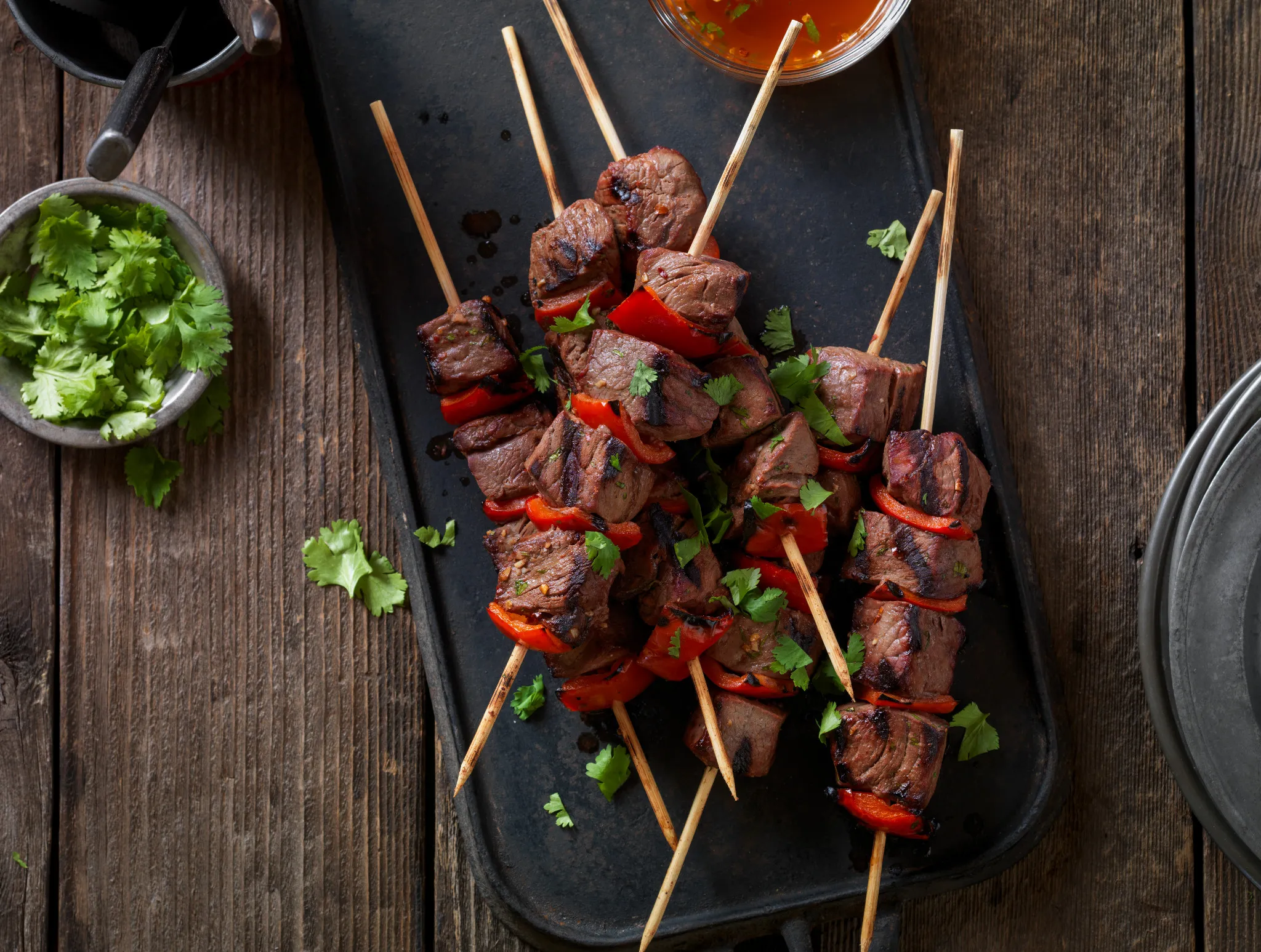 Spicy Portuguese Beef Kabobs
