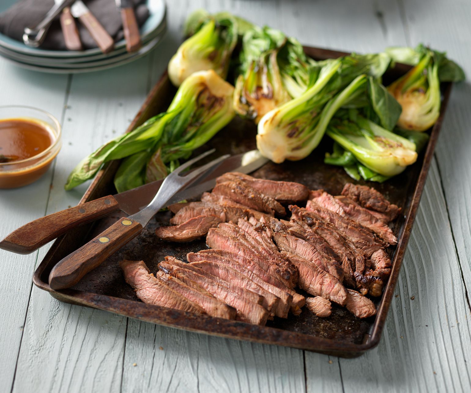 Citrus Ginger Teriyaki Steak