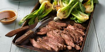 Citrus Giner Teriyahi Steak