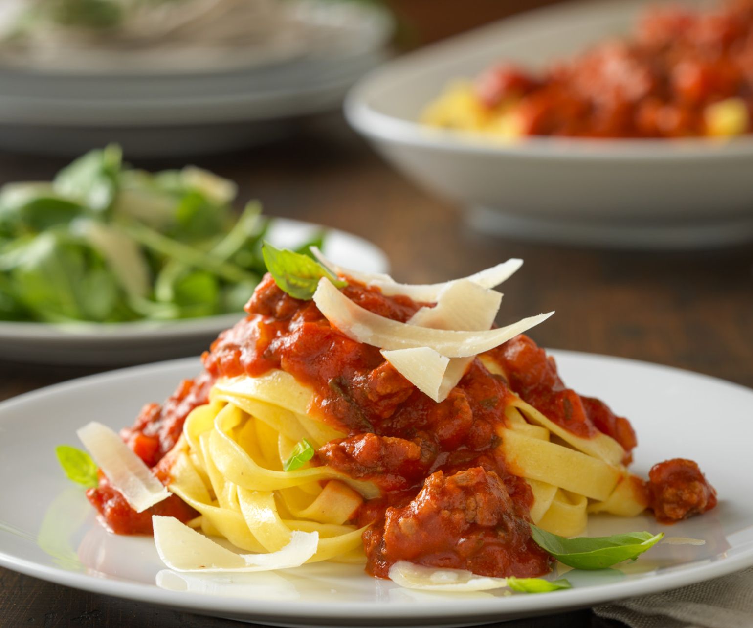 Beef Bolognese with Fresh Egg Pappardelle Pasta