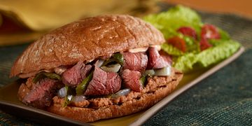 Tex-Mex Steak Torta