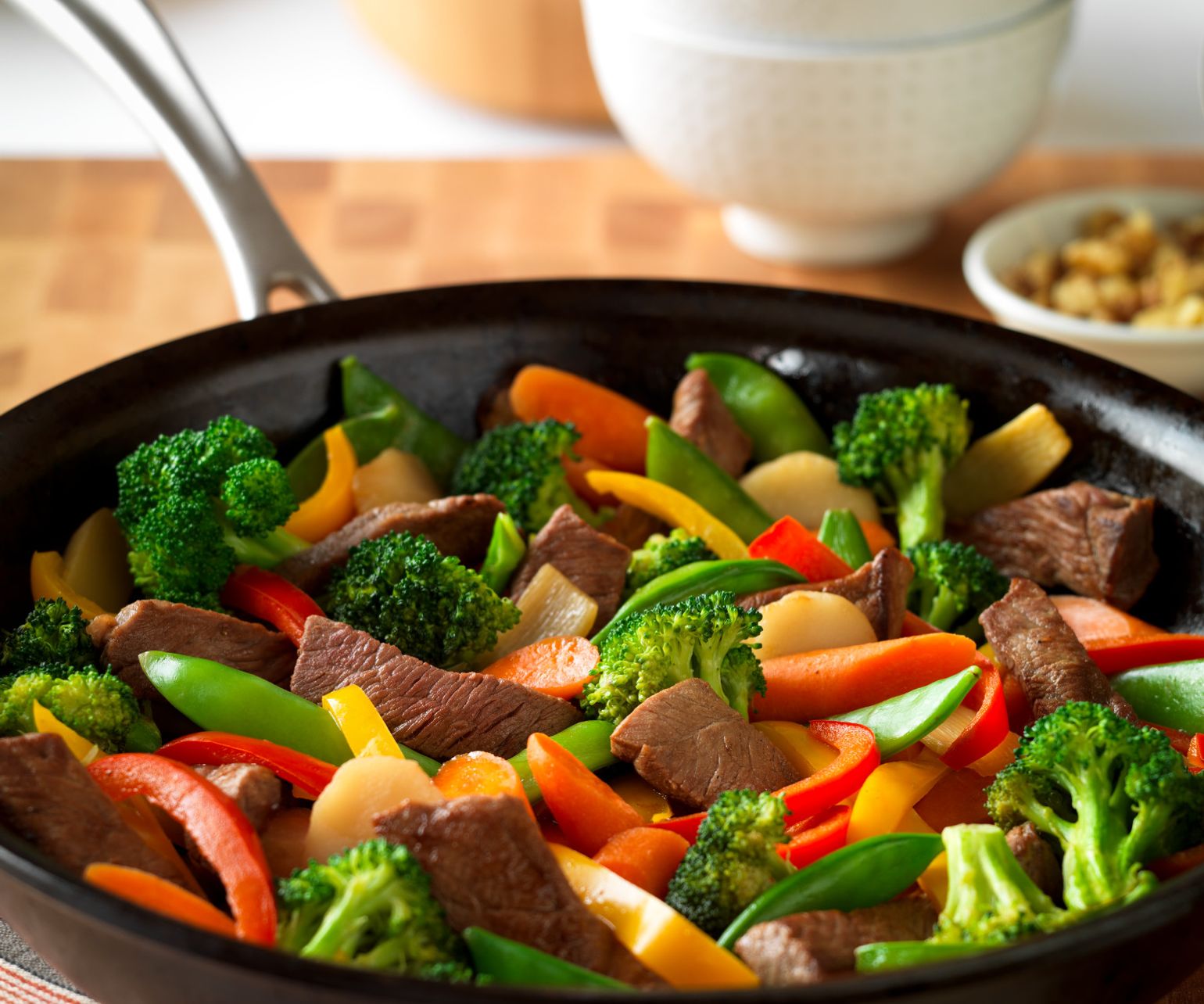 Sesame-Soy Beef Stir-Fry