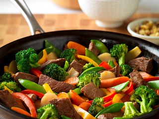 Sesame-Soy Beef Stir-Fry