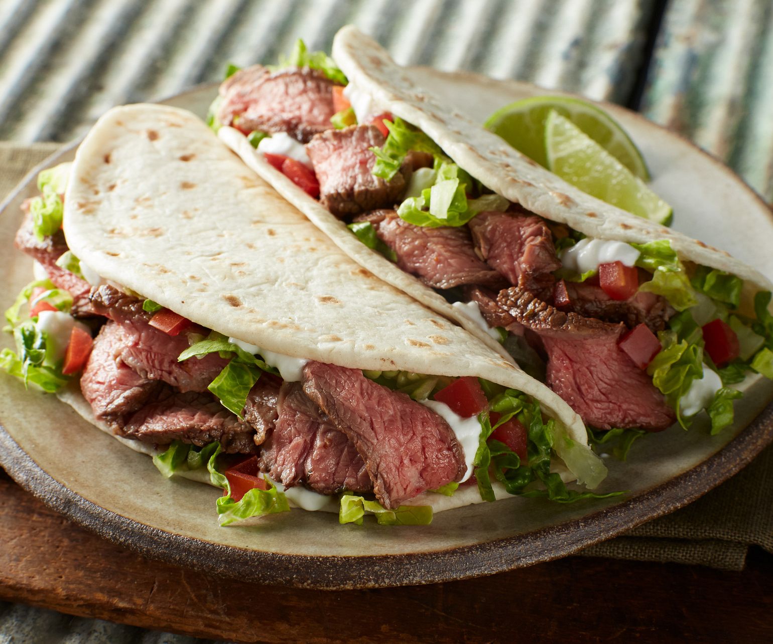 Beef Steak Soft Tacos