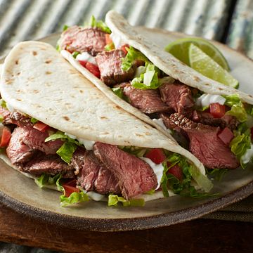 Beef Steak Soft Tacos