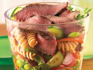 Layered Beef Salad On-The-Go