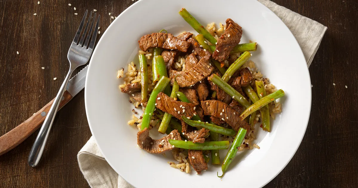 Beef Stir-Fry with Green Beans | Beef Loving Texans | Beef Loving Texans is your one-stop informatio