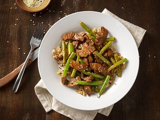 Beef Stir-Fry with Green Beans