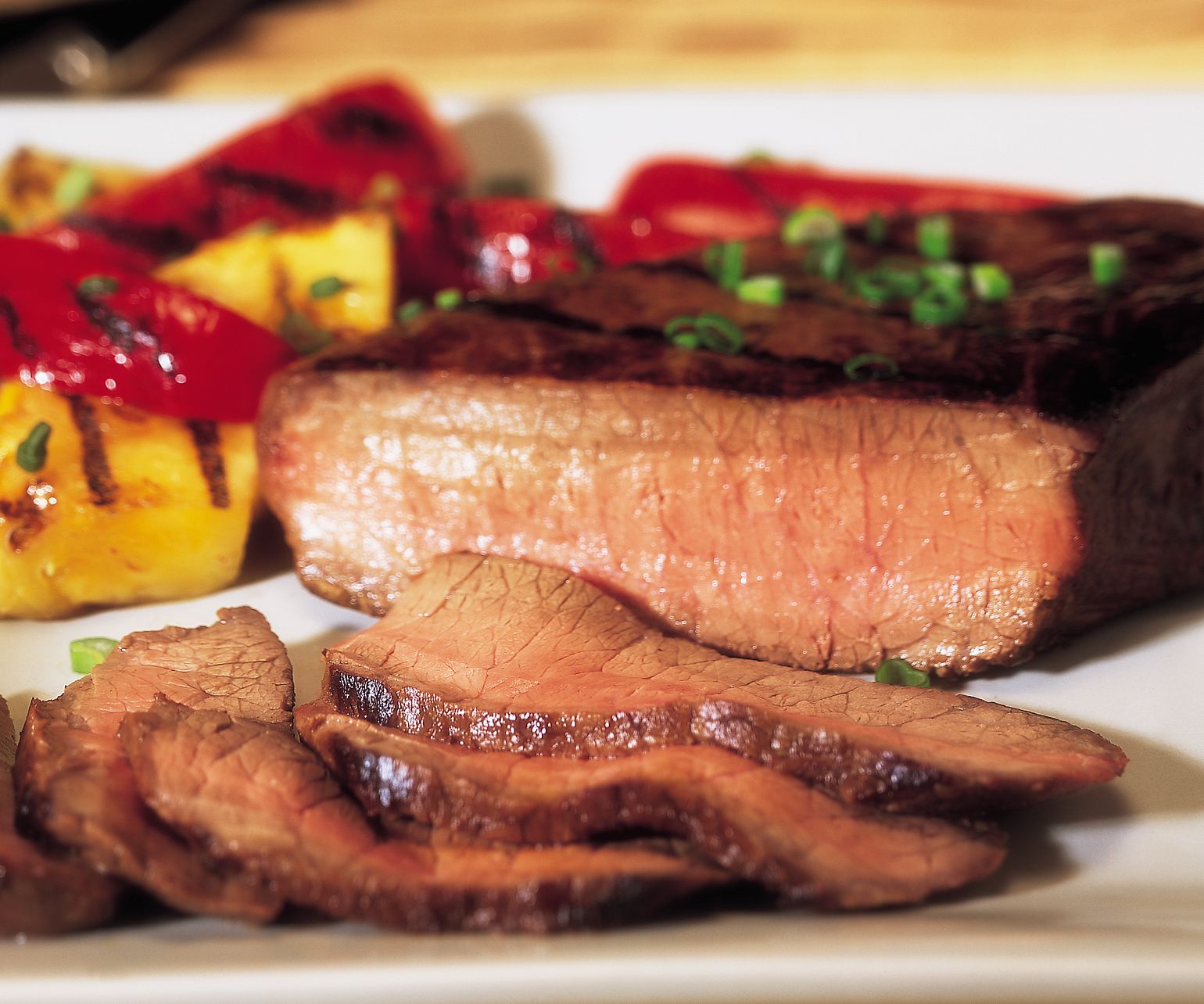 Teriyaki-Marinated Beef Steak