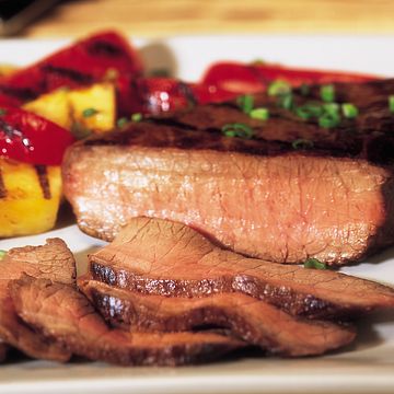 Teriyaki-Marinated Beef Steak