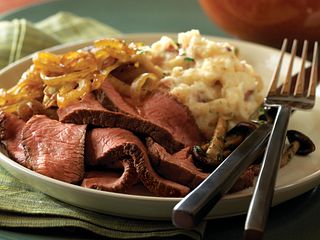Spicy-Sweet Steaks and Onions