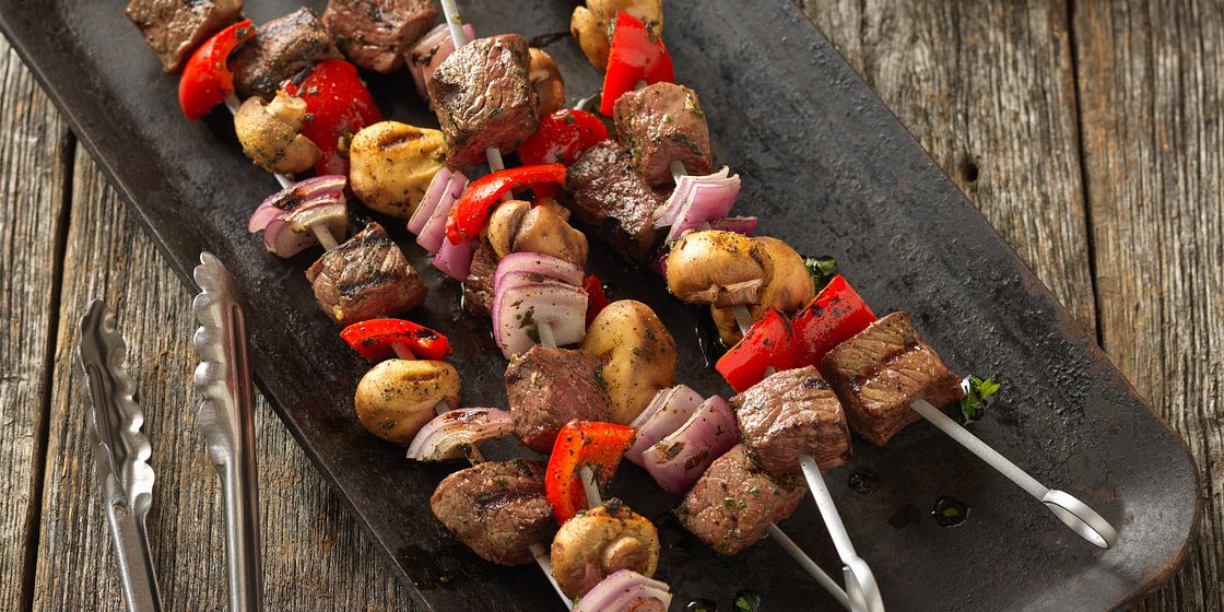 Beef skewer clearance recipe