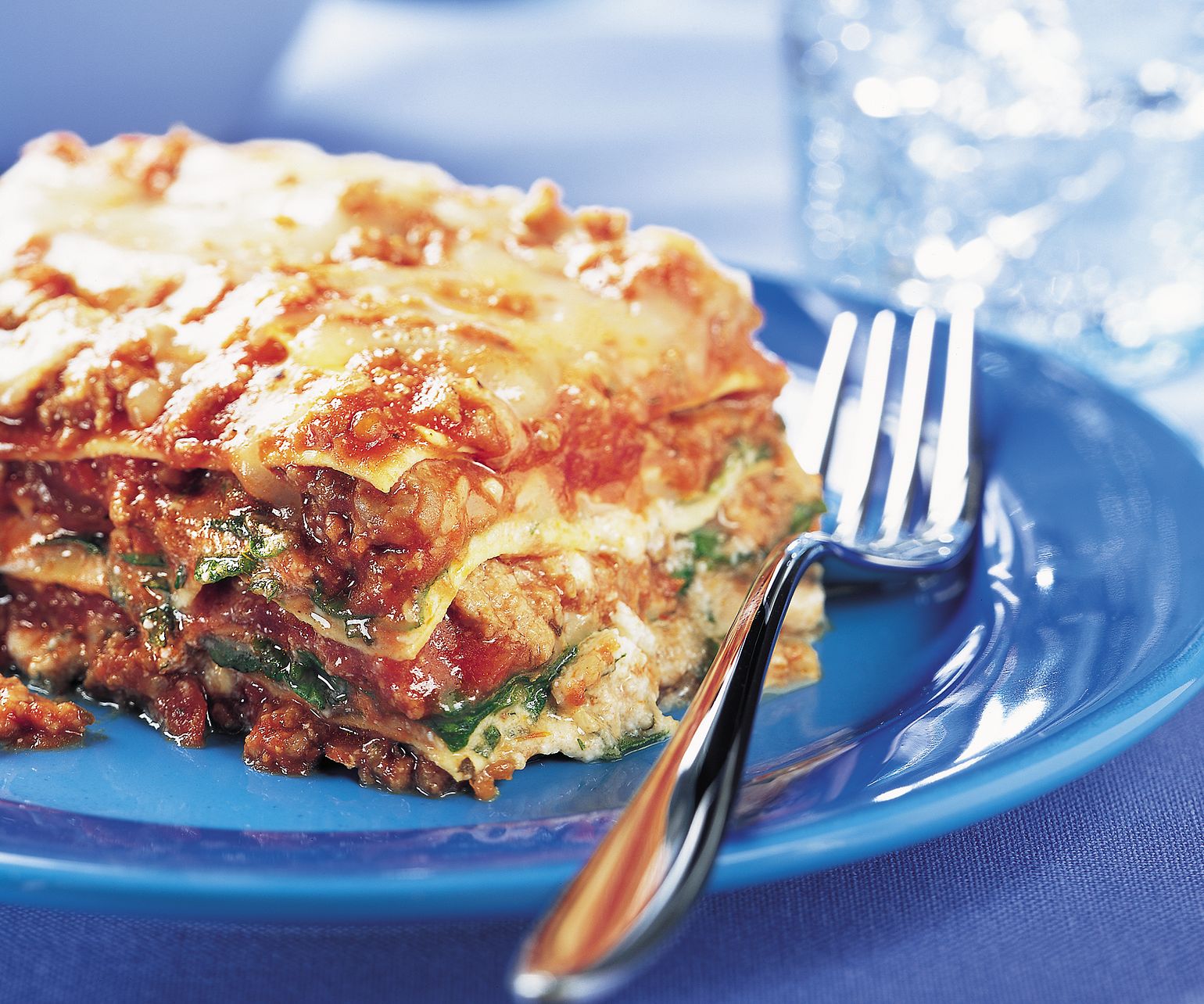 Beef, Arugula and Spinach Lasagna