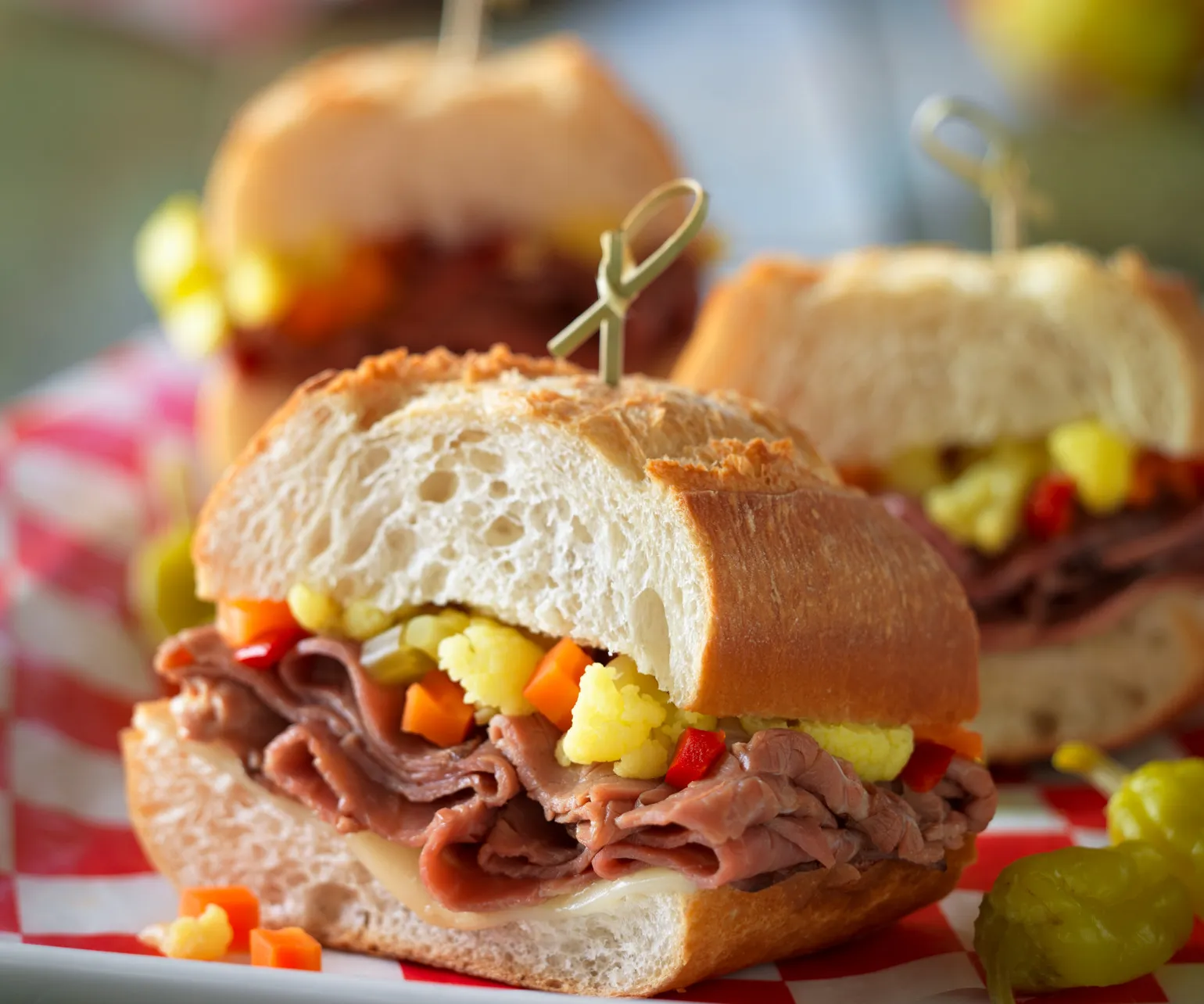 Chicago-Style Italian Beef Sandwiches