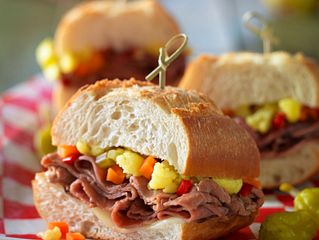 Chicago-Style Italian Beef Sandwiches