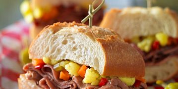 Chicago-Style Italian Beef Sandwiches