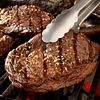 Ribeye Steaks with Blue Cheese Butter and Mushrooms