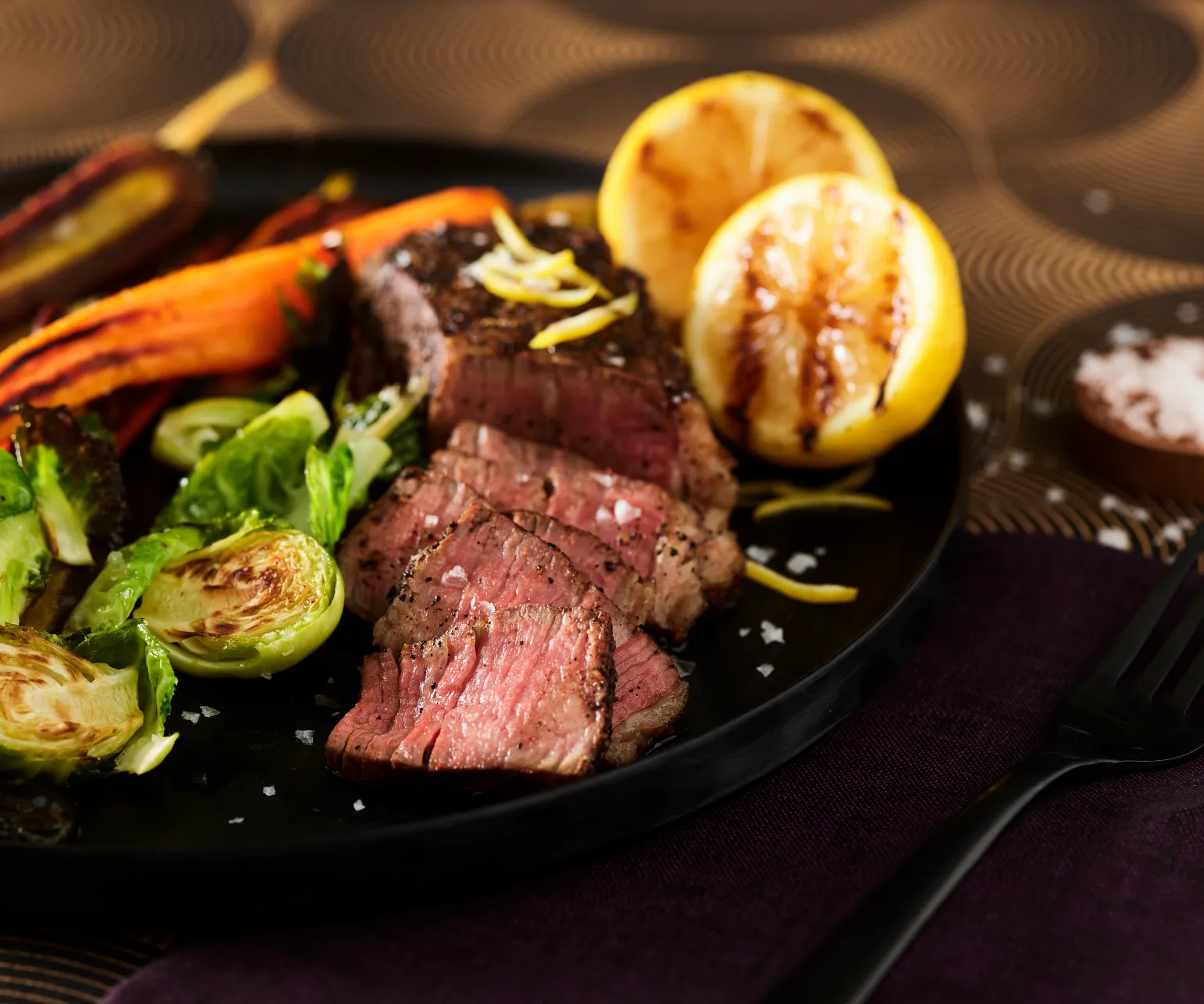 Grilled Espresso Steaks